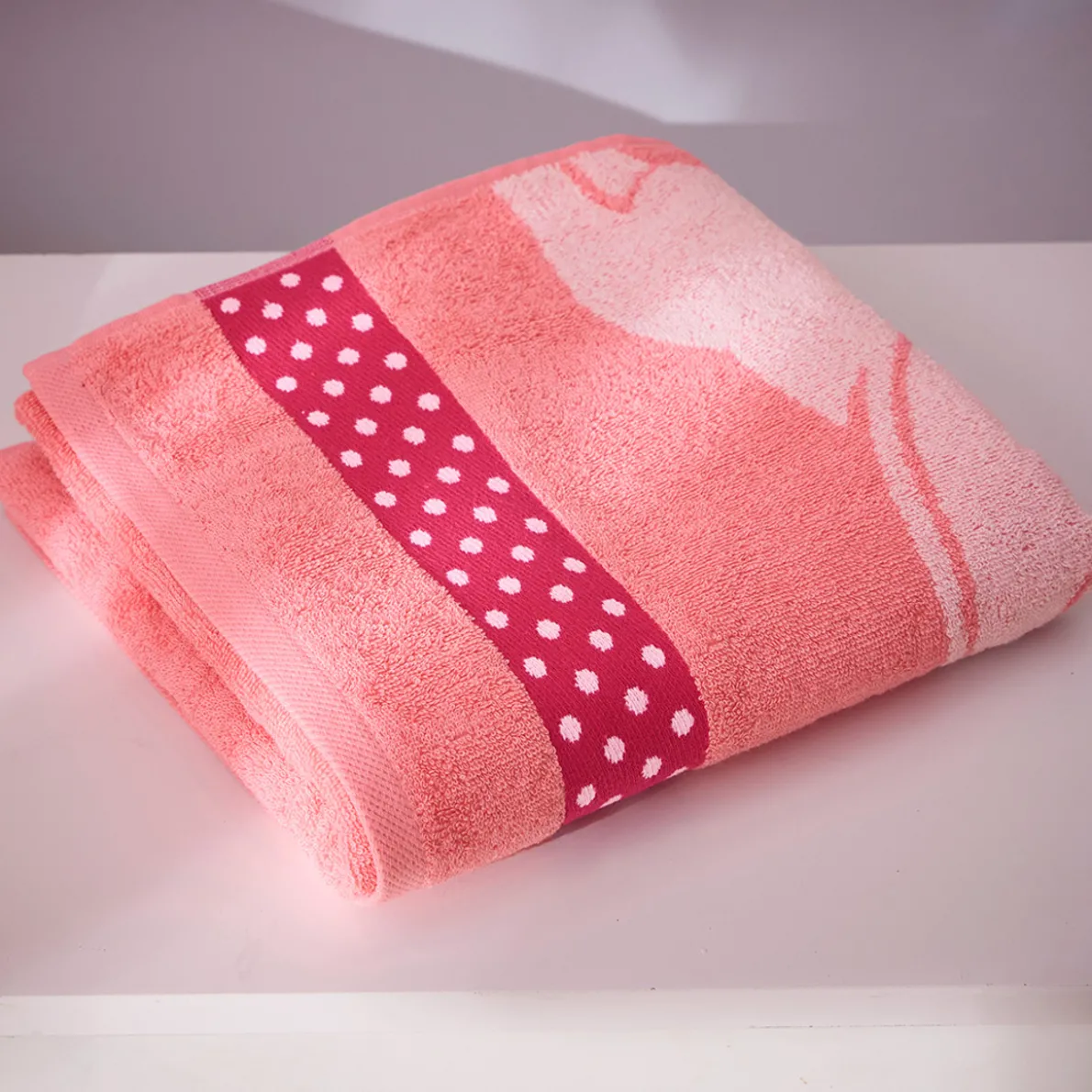 Acrobatie en folie Drap de bain