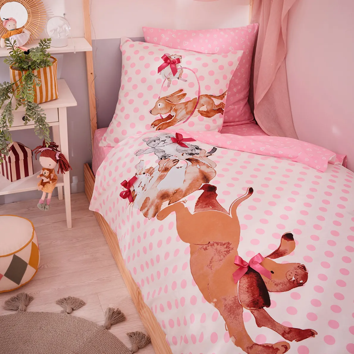 Acrobatie en folie Drap housse