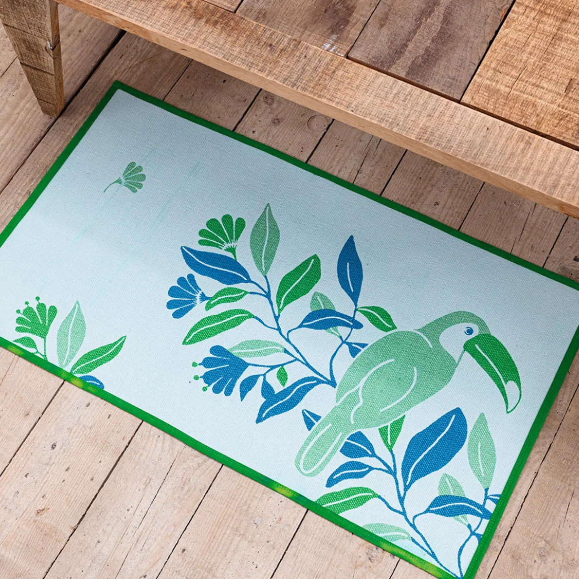 Ça fait rire les oiseaux Tapis de bain