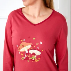 A l'ombre des champignons Chemise de nuit