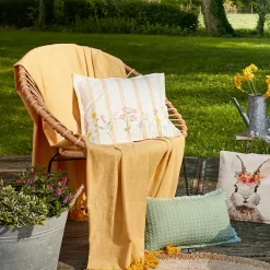 Amour de lapin Jeté de fauteuil