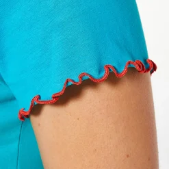 Au bord du bassin Maxi t-shirt bleu azur