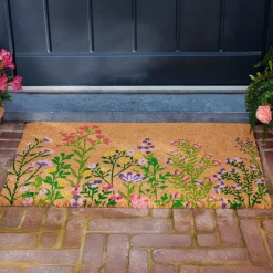 Au coeur des fleurs Paillasson