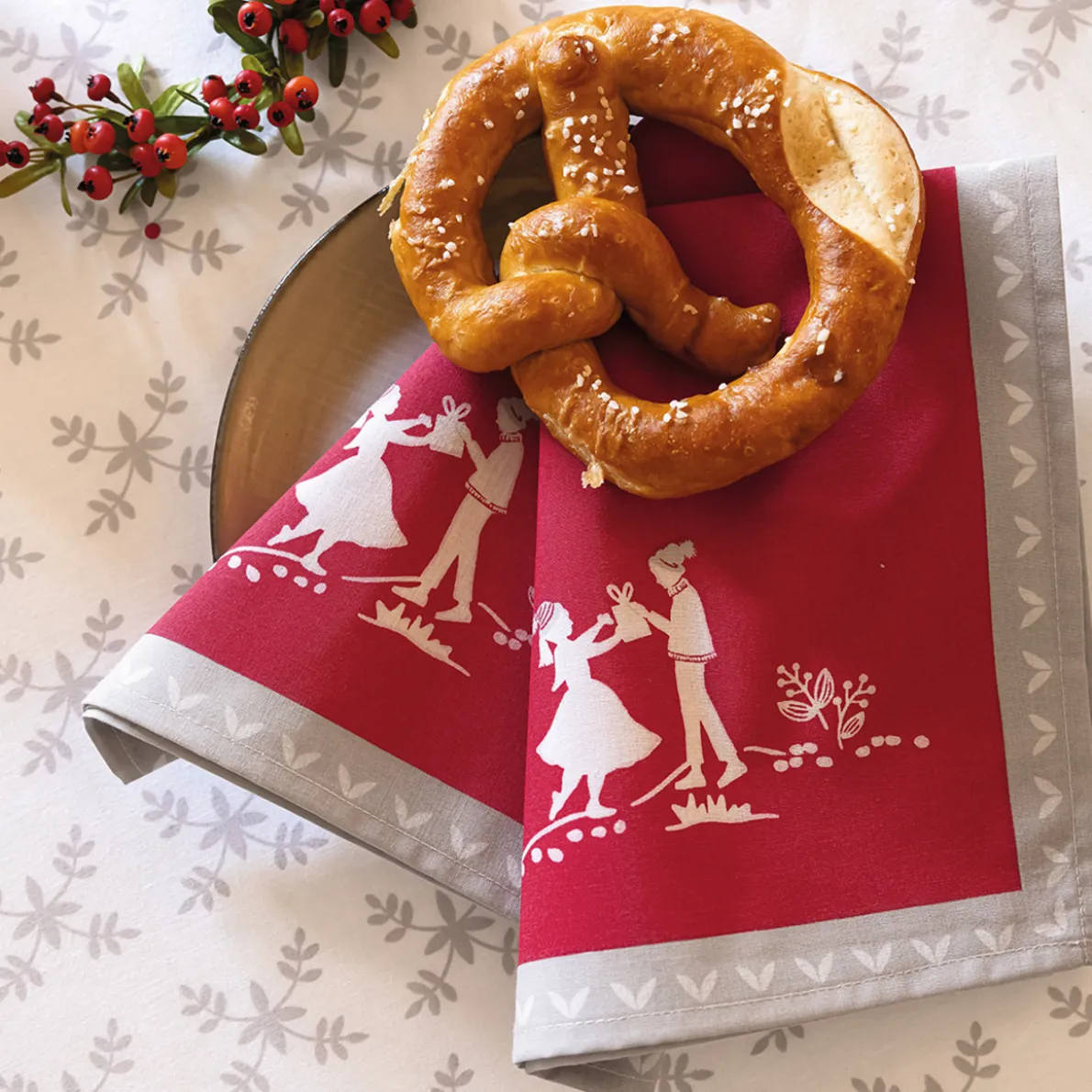 Au cœur de l'Alsace Serviettes de table