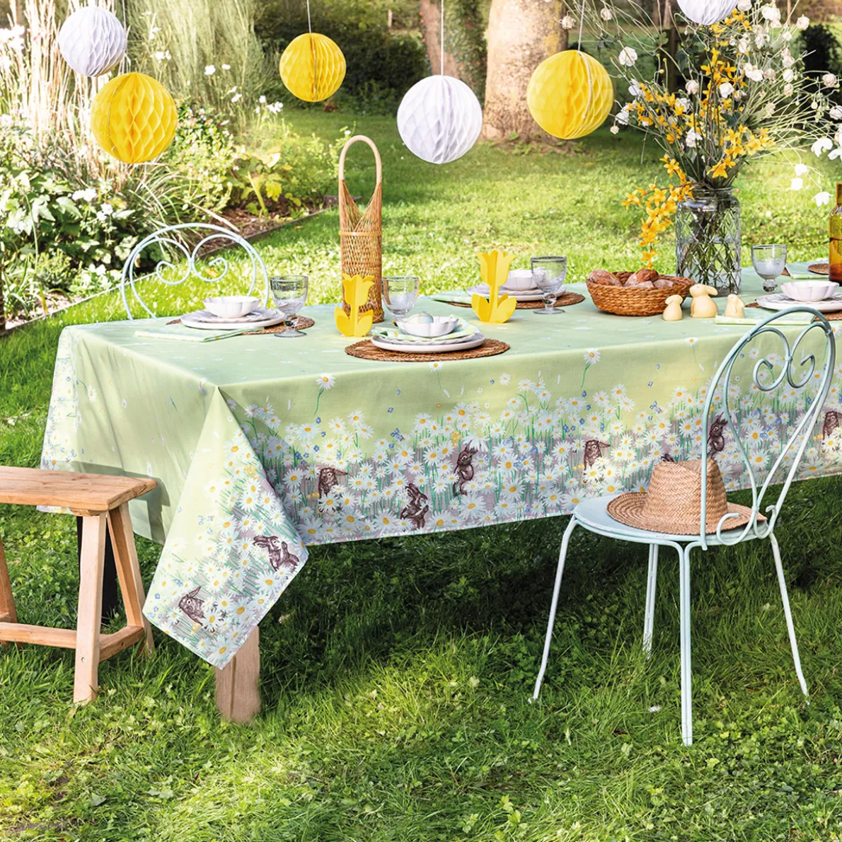 Au milieu des marguerites Nappe