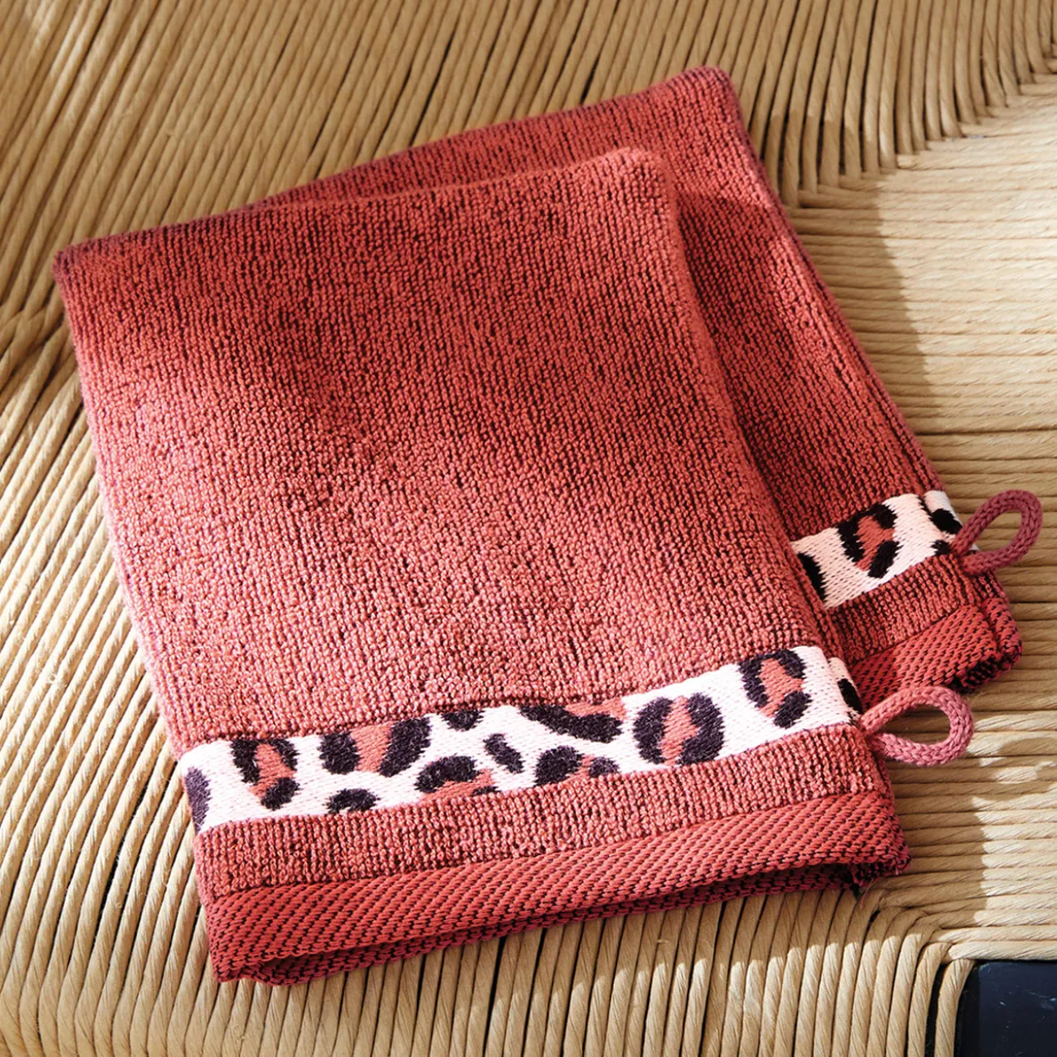 Au pied du Kilimandjaro 2 gants de toilette