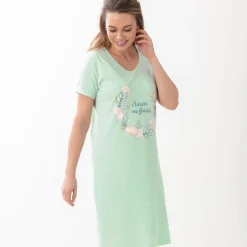 Aurore en fleurs Chemise de nuit