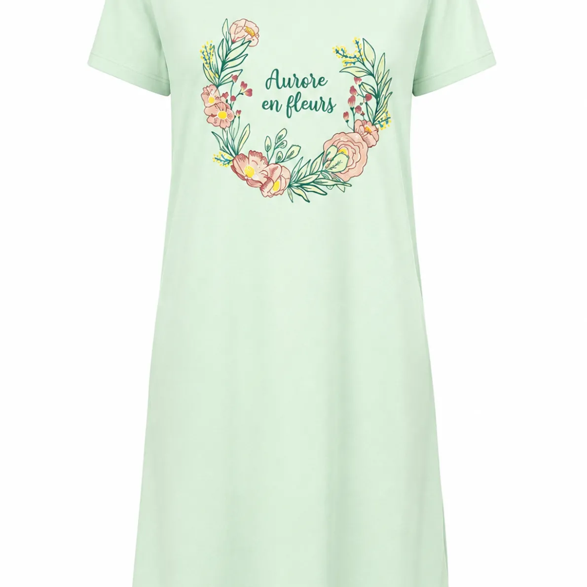 Aurore en fleurs Chemise de nuit