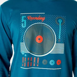 Au son du vinyl Pyjama bleu