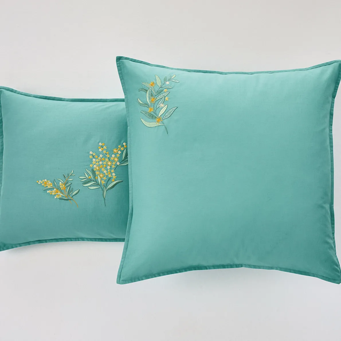 Azur et mimosa Linge de lit