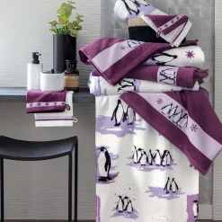 Bain de douceur Lot éponge prune