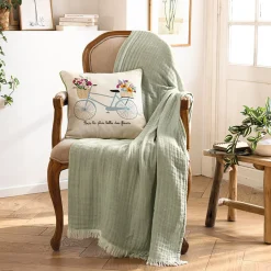 Balade champêtre Housse de coussin et coussin