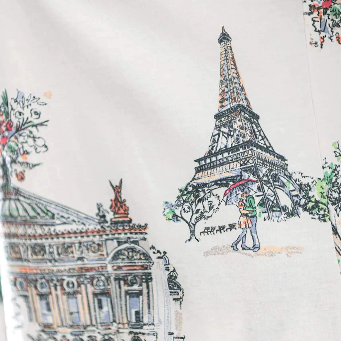 Balade dans Paris Chemise de nuit