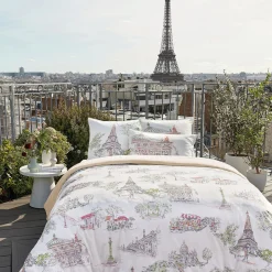 Balade dans Paris Drap-housse