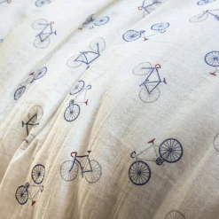 Balade à vélo Linge de lit
