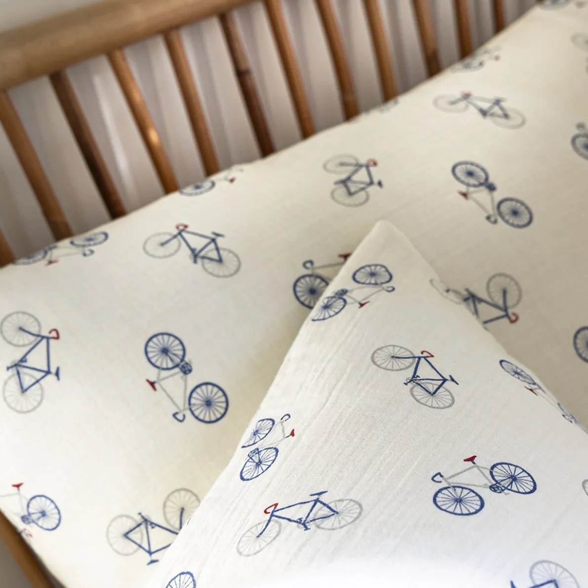 Balade à vélo Linge de lit