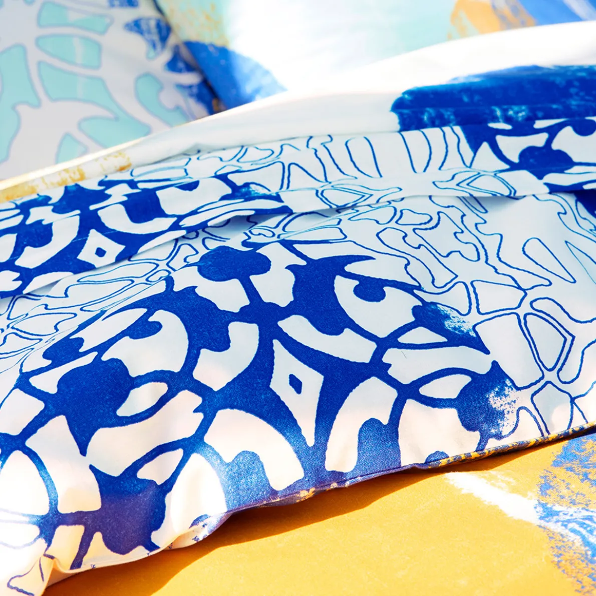Bleu majorelle Housse de couette