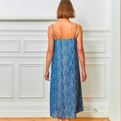 Brise dorée Robe longue