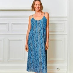 Brise dorée Robe longue