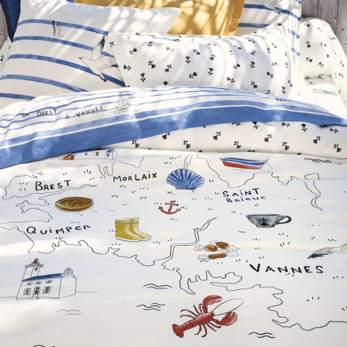Cap sur la Bretagne Taie de traversin