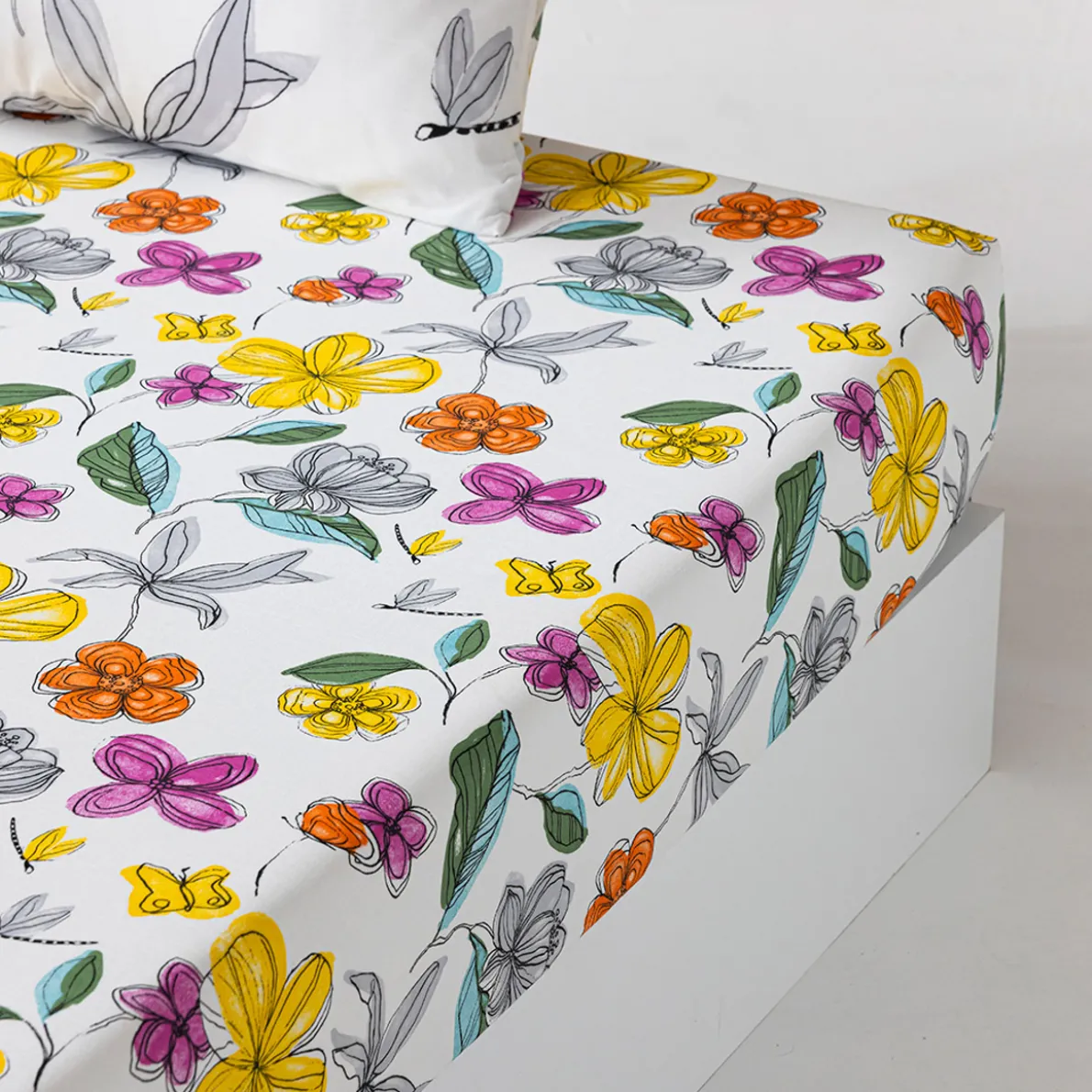 Carnet de fleurs Drap-housse