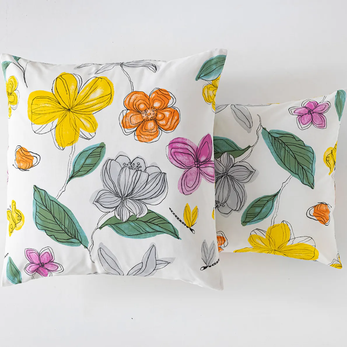Carnet de fleurs Linge de lit