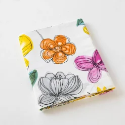 Carnet de fleurs Linge de lit