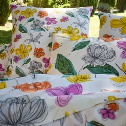 Carnet de fleurs Linge de lit