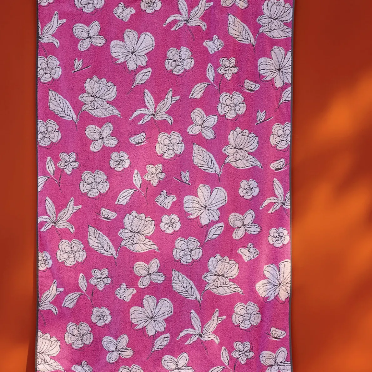 Carnet de fleurs Maxi drap de bain
