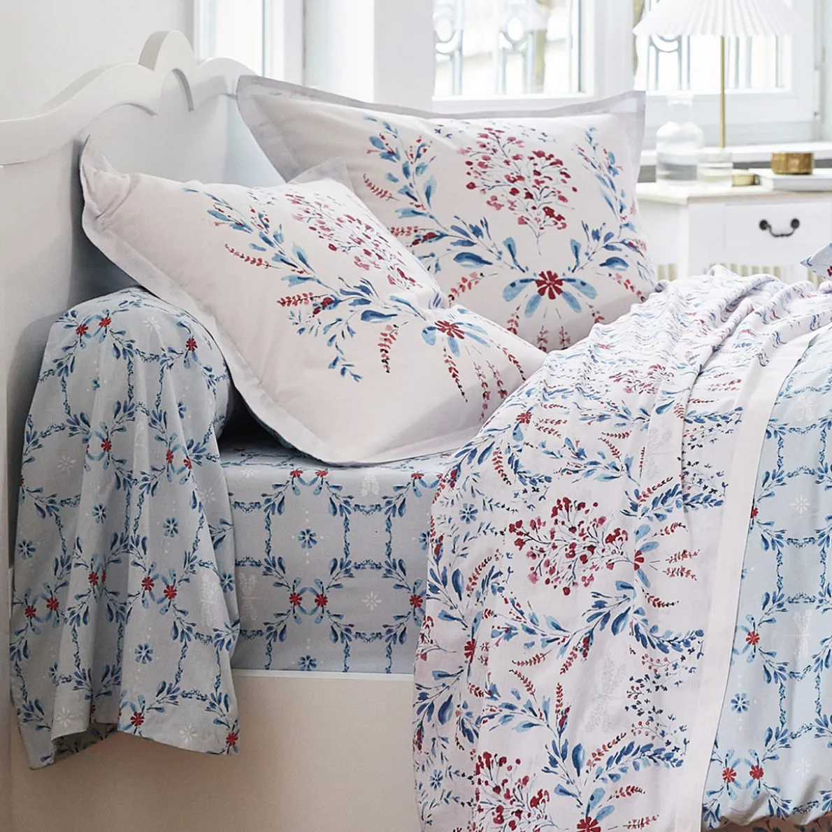 Cascades florales Drap housse