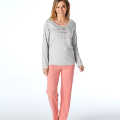 Chat neige 2 pyjamas