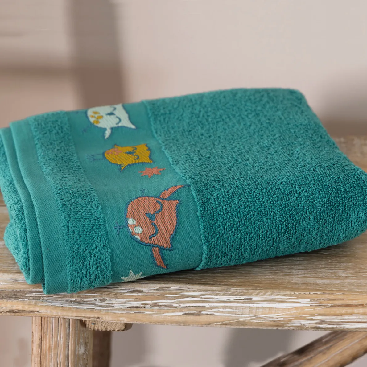 Chouette bambin Drap de bain