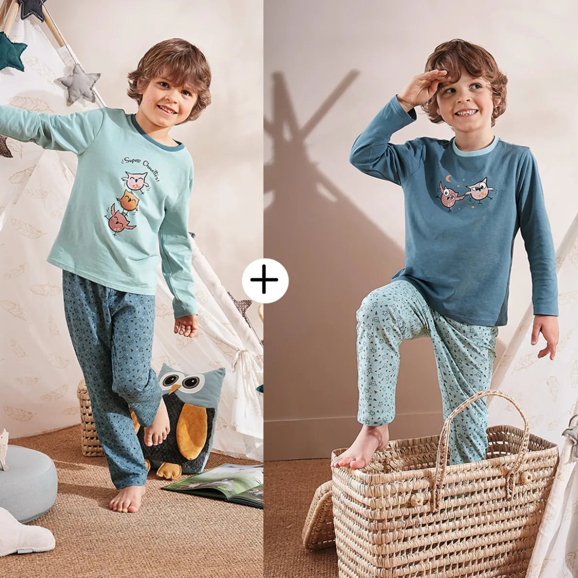 Chouette bambin 2 pyjamas