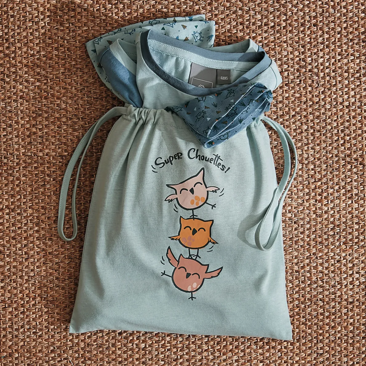 Chouette bambin 2 pyjamas