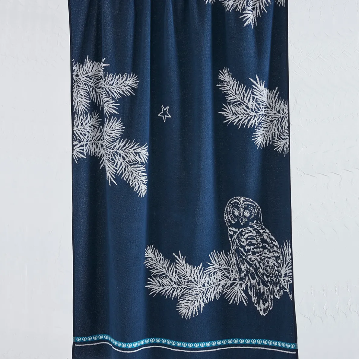 Chouette la nuit Maxi drap de bain