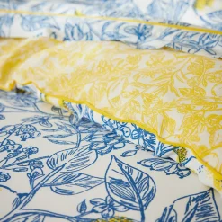 Citronnier sous la tonnelle Linge de lit