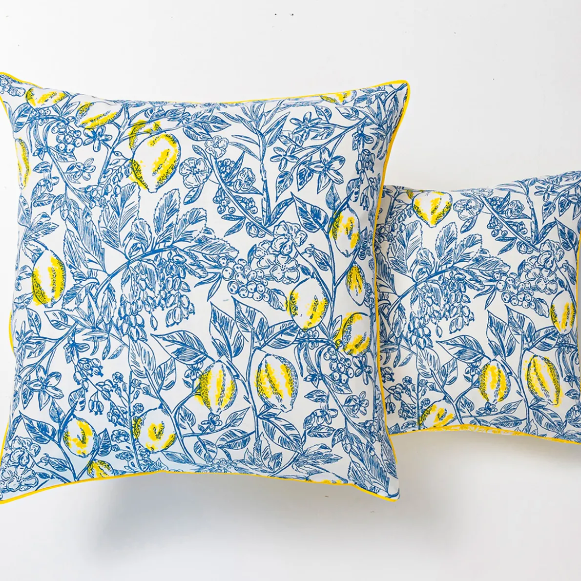 Citronnier sous la tonnelle Linge de lit