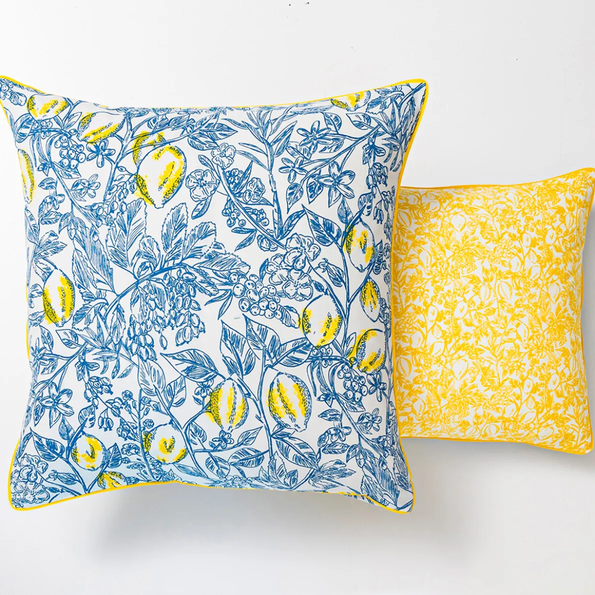 Citronnier sous la tonnelle Linge de lit