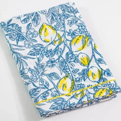 Citronnier sous la tonnelle Linge de lit