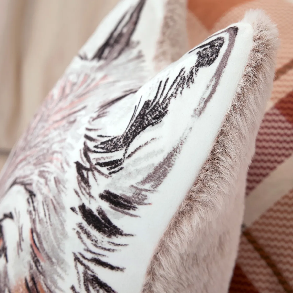 Câlins en forêt Coussin