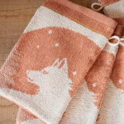 Câlins en forêt 2 gants de toilette