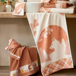 Câlins en forêt Maxi drap de bain