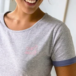 Club sagette T-shirt gris