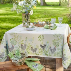 Cocottes en herbe Nappe