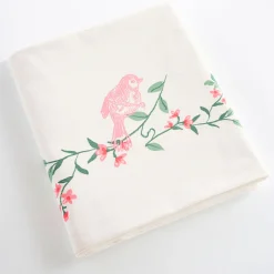 Coeur en fleurs Drap