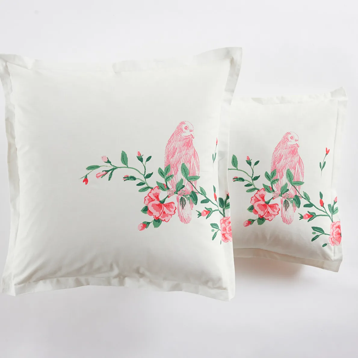 Coeur en fleurs Linge de lit