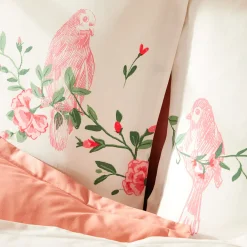 Coeur en fleurs Linge de lit