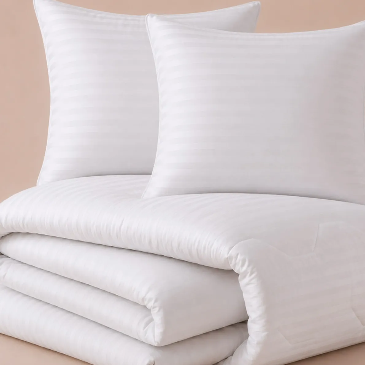 Comme à l'hôtel Couette et oreiller carré