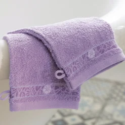 Comme un bijou 2 gants de toilette
