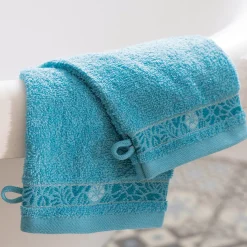 Comme un bijou 2 gants de toilette
